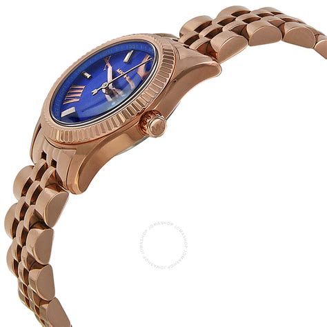 michael kors ladies lexington rose gold watch with bluemichael kors ladies lexington silver tone watch mk3228|Michael Kors Lexington Women's Watch, Stainless Steel .